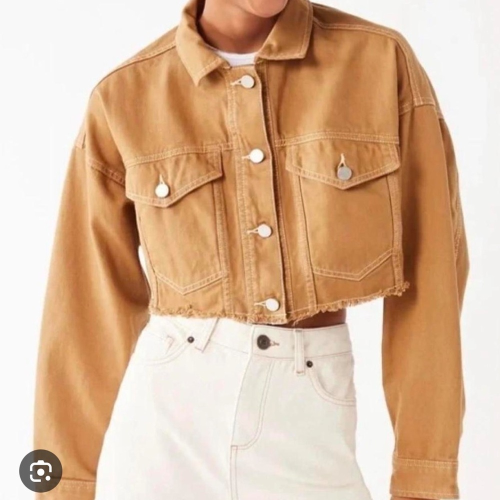 Urban Outfitters BDG tan jean jacket